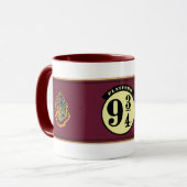 HOGWARTS™ EXPRESS-Plattform 9 3/4 Banner Tasse (Vorderseite Links)