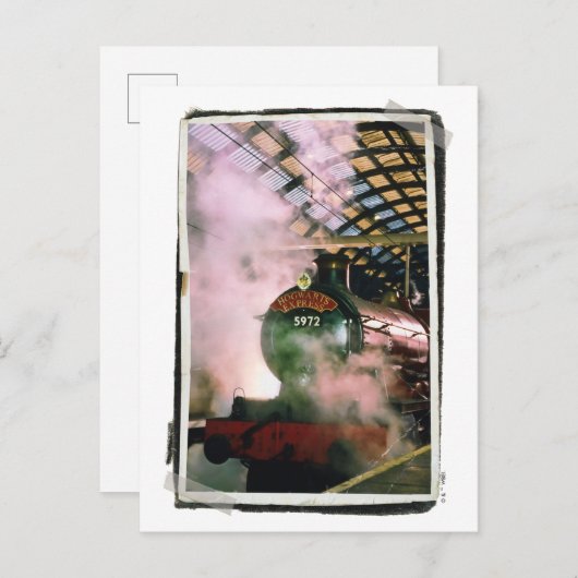 Hogwarts Express Postkarte (Vorne/Hinten)
