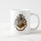 HOGWARTS™ Goldenes Wappen Jumbo-Tasse (Rechts)