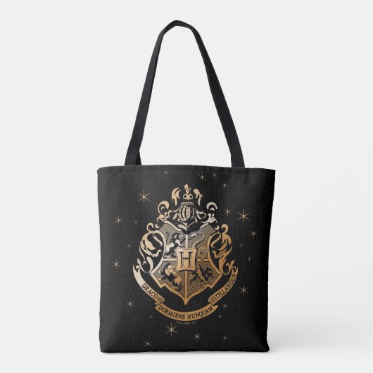 HOGWARTS™ Goldenes Wappen Tasche (Rückseite)