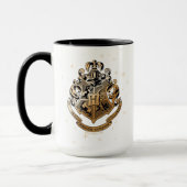 HOGWARTS™ Goldenes Wappen Tasse (Links)