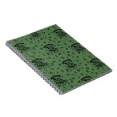 HOGWARTS™ Green Pattern Notizblock (Rechte Seite)