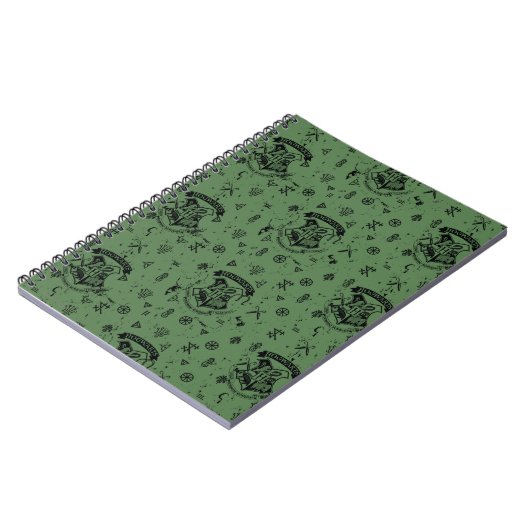 HOGWARTS™ Green Pattern Notizblock (Linke Seite)