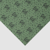HOGWARTS™ Green Pattern Seidenpapier (Ausschnitt)