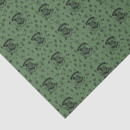 HOGWARTS™ Green Pattern Seidenpapier (Ausschnitt)