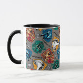 HOGWARTS™ Häuser - Crosshatched Muster Tasse (Links)