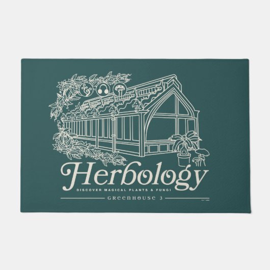 HOGWARTS™ Herbology Greenhouse Fußmatte (Vorderseite)