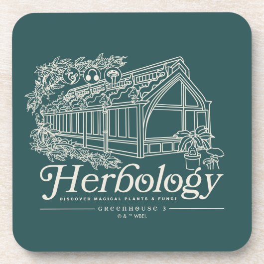 HOGWARTS™ Herbology Greenhouse Getränkeuntersetzer (Vorderseite)