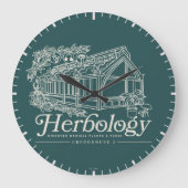 HOGWARTS™ Herbology Greenhouse Große Wanduhr (Vorderseite)