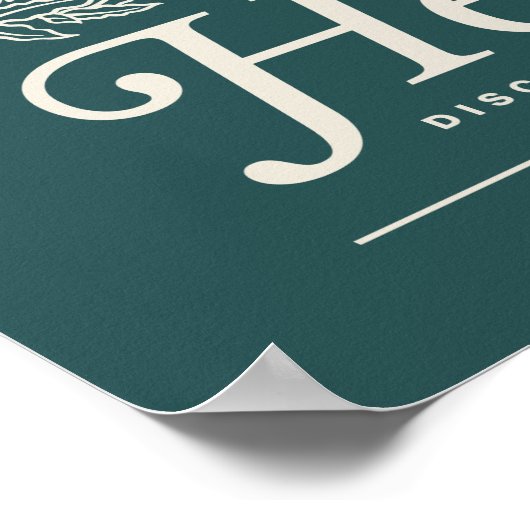 HOGWARTS™ Herbology Greenhouse Poster (Ecke)