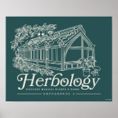 HOGWARTS™ Herbology Greenhouse Poster (Vorne)