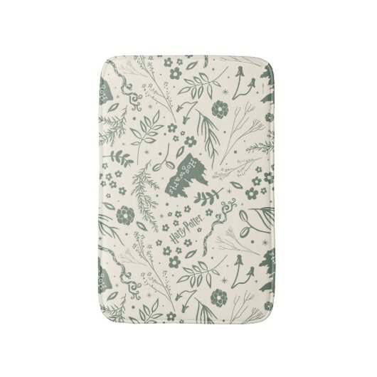 HOGWARTS™ Herbology Magic Pattern Badematte (Vorderseite Vertikal)