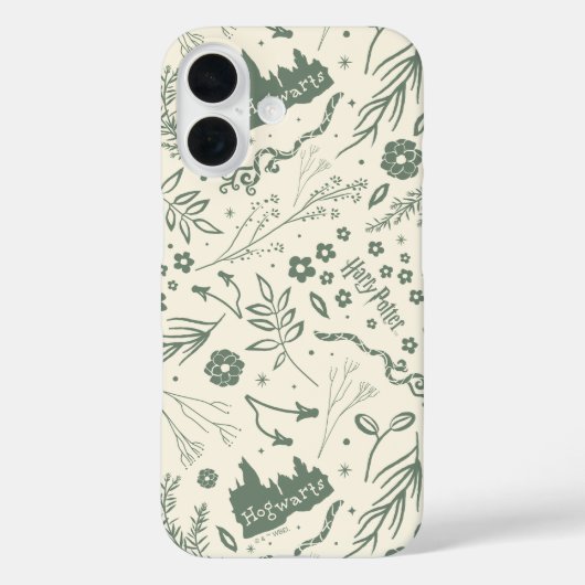 HOGWARTS™ Herbology Magic Pattern Case-Mate iPhone Hülle (Rückseite)