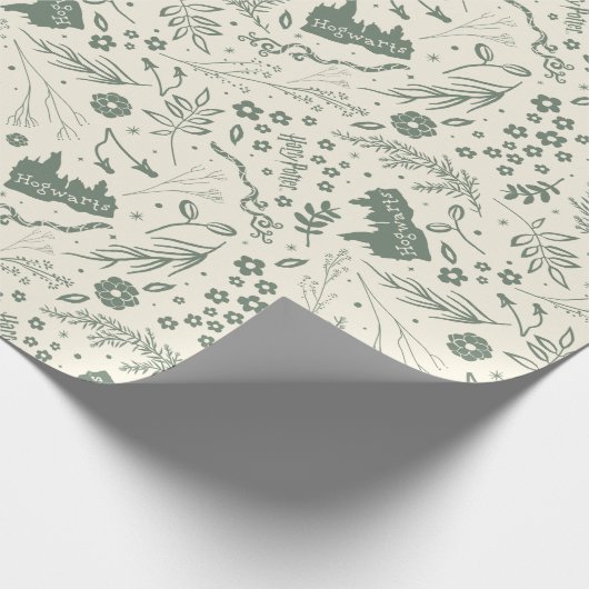 HOGWARTS™ Herbology Magic Pattern Geschenkpapier (Ecke)