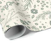 HOGWARTS™ Herbology Magic Pattern Geschenkpapier (Rolleneckpunkt)