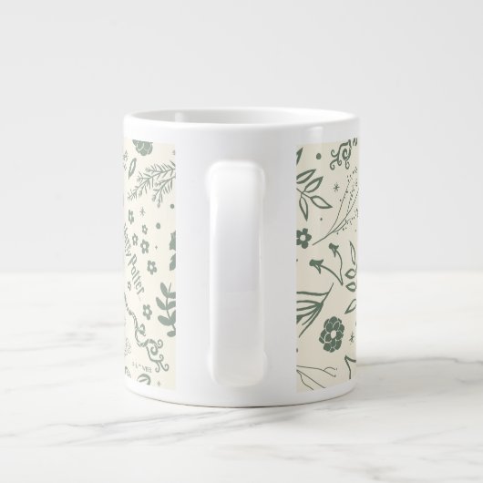 HOGWARTS™ Herbology Magic Pattern Jumbo-Tasse (Rückseite)
