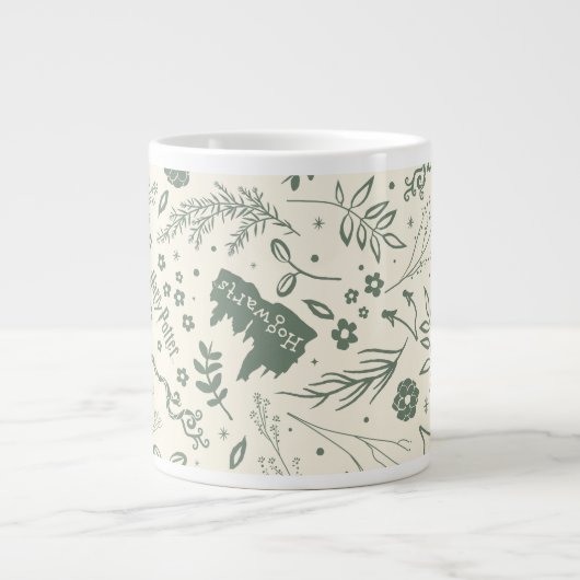 HOGWARTS™ Herbology Magic Pattern Jumbo-Tasse (Vorderseite)