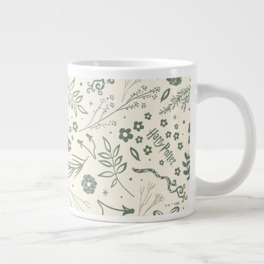 HOGWARTS™ Herbology Magic Pattern Jumbo-Tasse (Rechts)