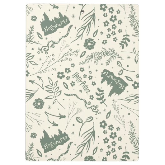 HOGWARTS™ Herbology Magic Pattern Klemmbrett (Rückseite)