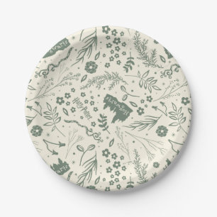HOGWARTS™ Herbology Magic Pattern Pappteller