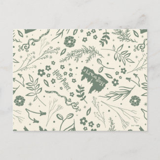 HOGWARTS™ Herbology Magic Pattern Postkarte