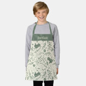 HOGWARTS™ Herbology Magic Pattern Schürze (Getragen)