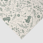HOGWARTS™ Herbology Magic Pattern Seidenpapier (Ausschnitt)