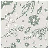 HOGWARTS™ Herbology Magic Pattern Stoff (Nahaufnahme)