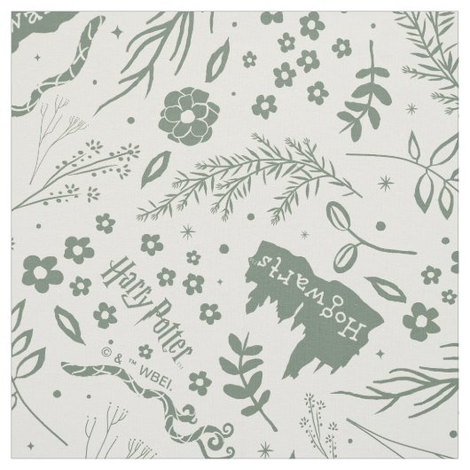 HOGWARTS™ Herbology Magic Pattern Stoff (Muster)