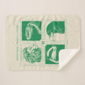 HOGWARTS™ House Animals Grid Sherpadecke (Vorderseite (Horizontal))