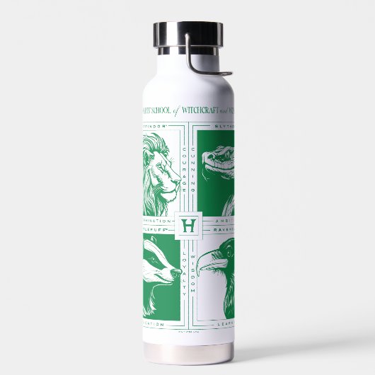 HOGWARTS™ House Animals Grid Trinkflasche (Links)