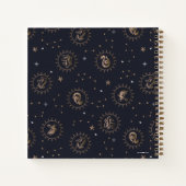 Hogwarts House Wappen Constellation Pattern Notizblock (Rückseite)