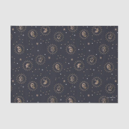 Hogwarts House Wappen Constellation Pattern Seidenpapier (Vorderseite)
