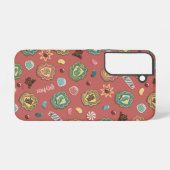 HOGWARTS™ Houses Holiday Cookies Muster Samsung Galaxy Hülle (Rückseite (Horizontal))