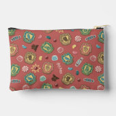 HOGWARTS™ Houses Holiday Cookies Muster Zubehörtasche (Rückseite)