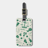 HOGWARTS™ Klassenmuster Gepäckanhänger (Vorderseite vertikal)