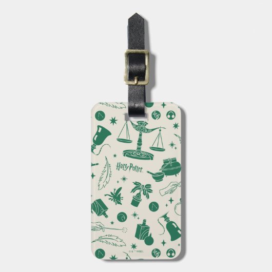 HOGWARTS™ Klassenmuster Gepäckanhänger (Vorderseite vertikal)