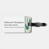 HOGWARTS™ Klassenmuster Gepäckanhänger (Rückseite horizontal)