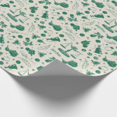 HOGWARTS™ Klassenmuster Geschenkpapier (Ecke)