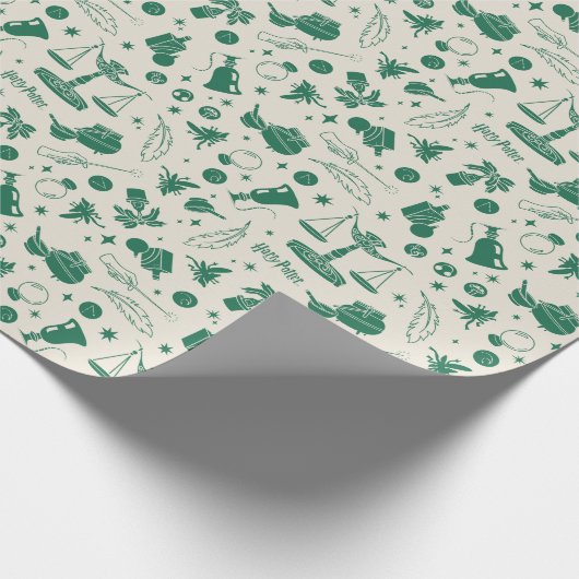 HOGWARTS™ Klassenmuster Geschenkpapier (Ecke)