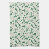 HOGWARTS™ Klassenmuster Geschirrtuch (Vertikal)