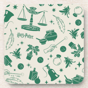 HOGWARTS™ Klassenmuster Getränkeuntersetzer