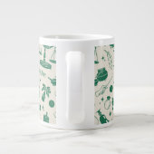 HOGWARTS™ Klassenmuster Jumbo-Tasse (Rückseite)