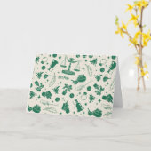 HOGWARTS™ Klassenmuster Karte (Gelbe Blume)