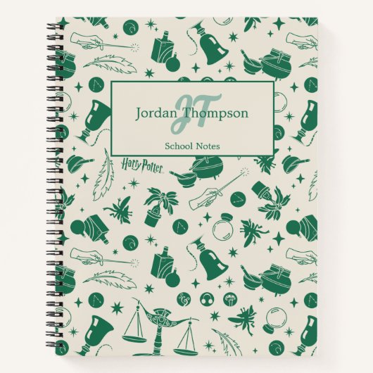 HOGWARTS™ Klassenmuster Notizblock (Vorderseite)
