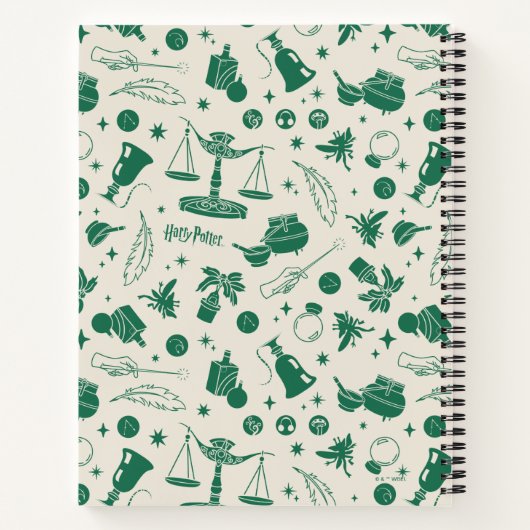 HOGWARTS™ Klassenmuster Notizblock (Rückseite)