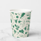 HOGWARTS™ Klassenmuster Pappbecher (Rückseite)