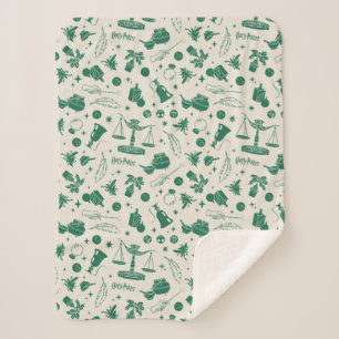 HOGWARTS™ Klassenmuster Sherpadecke