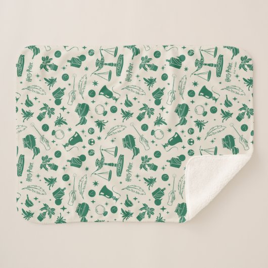 HOGWARTS™ Klassenmuster Sherpadecke (Vorderseite (Horizontal))