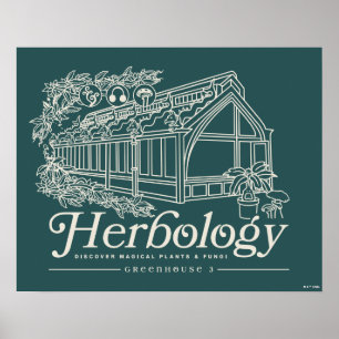 HOGWARTS™ Kräuterkunde Gewächshaus Poster